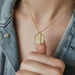 Collage Necklace