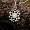 Composition Gem Necklace