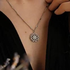 Composition Gem Necklace