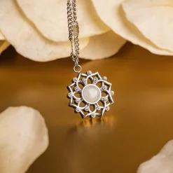 Composition Gem Necklace