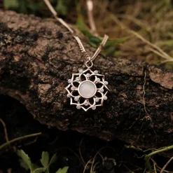 Composition Gem Necklace