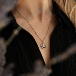 Composition Gem Necklace