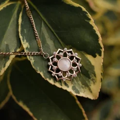 Composition Gem Necklace