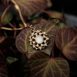 Composition Gem Necklace