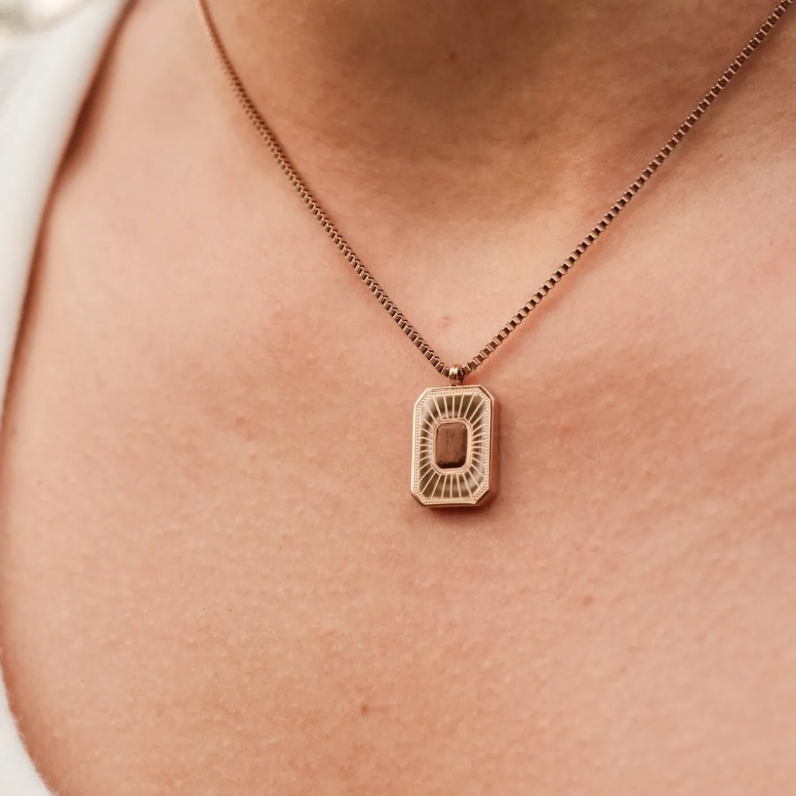 Frame Art Necklace