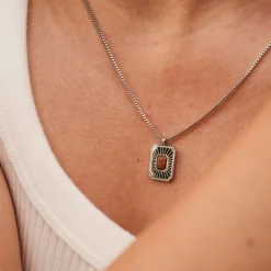 Frame Art Necklace