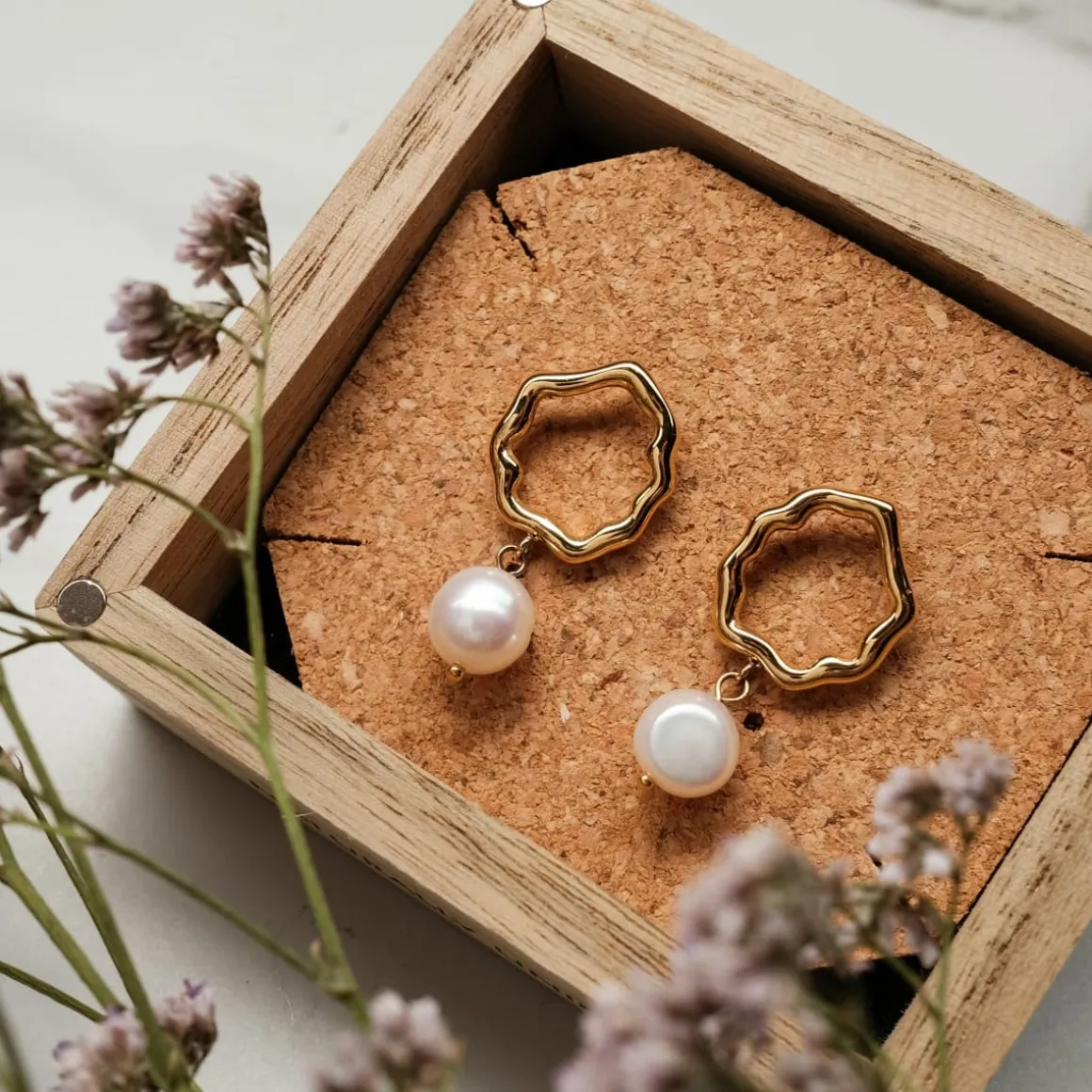 Oceanfoam Earrings