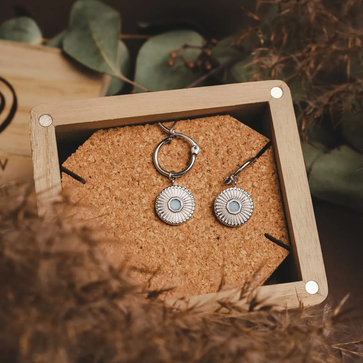 Stencil Earrings