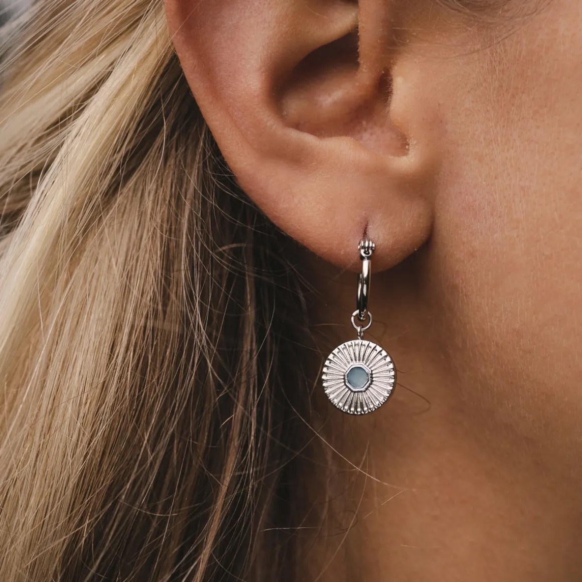 Stencil Earrings