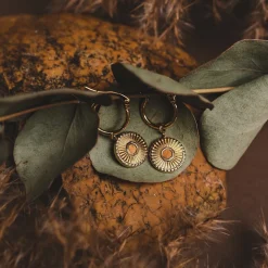Stencil Earrings