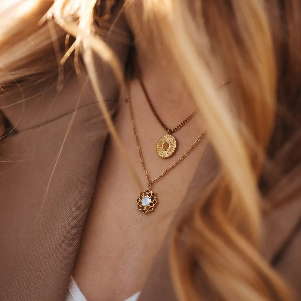 Stencil Necklace