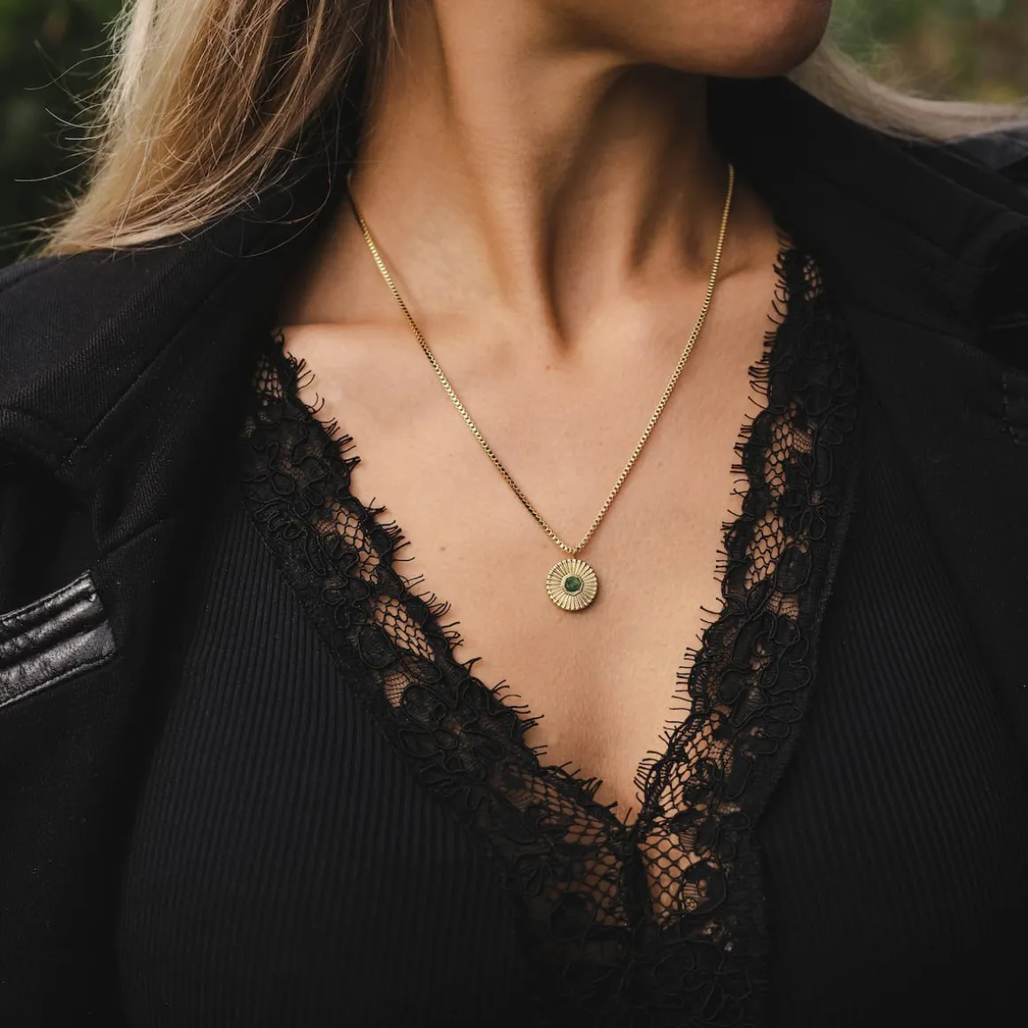 Stencil Necklace